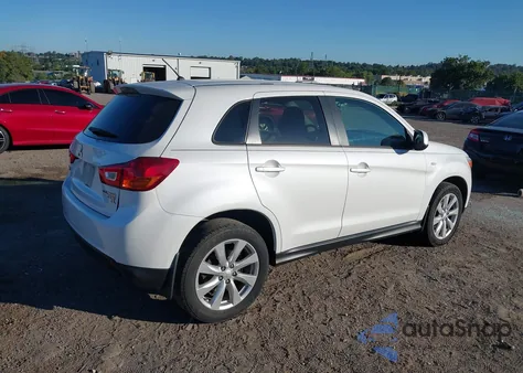2015 Mitsubishi Outlander Sport Es from USA, damaged, VIN 4A4AP3AW5FE054774